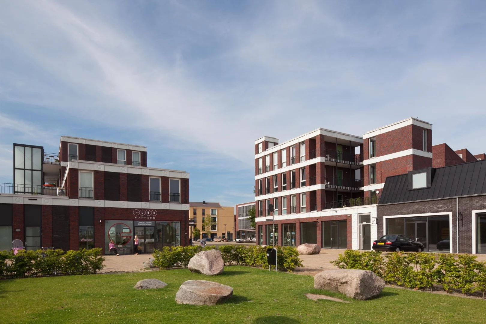 The project came about as Attika Architekten is handling the master plan for Vathorst in the Netherlands