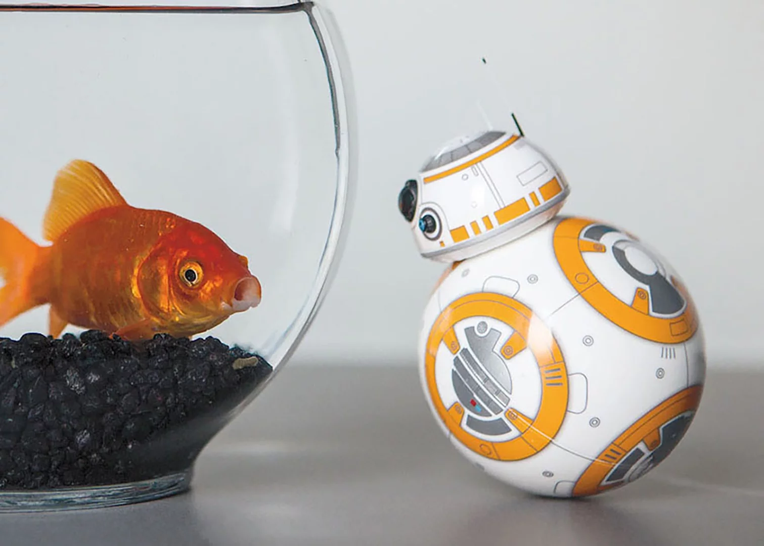 The look and sound of the Sphero BB-8 has been designed to match the real thing