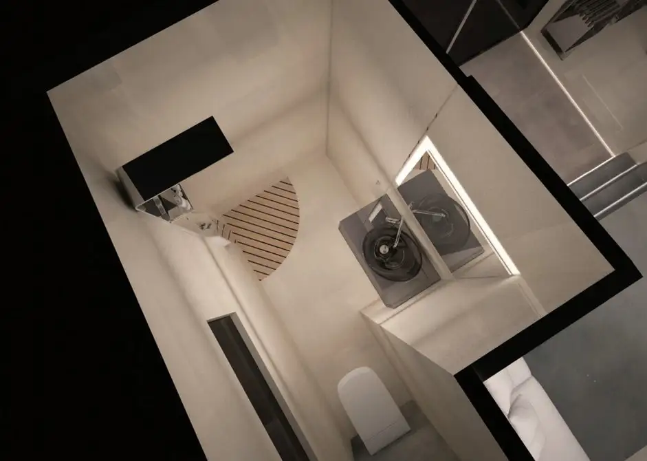 The Snowsuite Giano includes a bathroom
