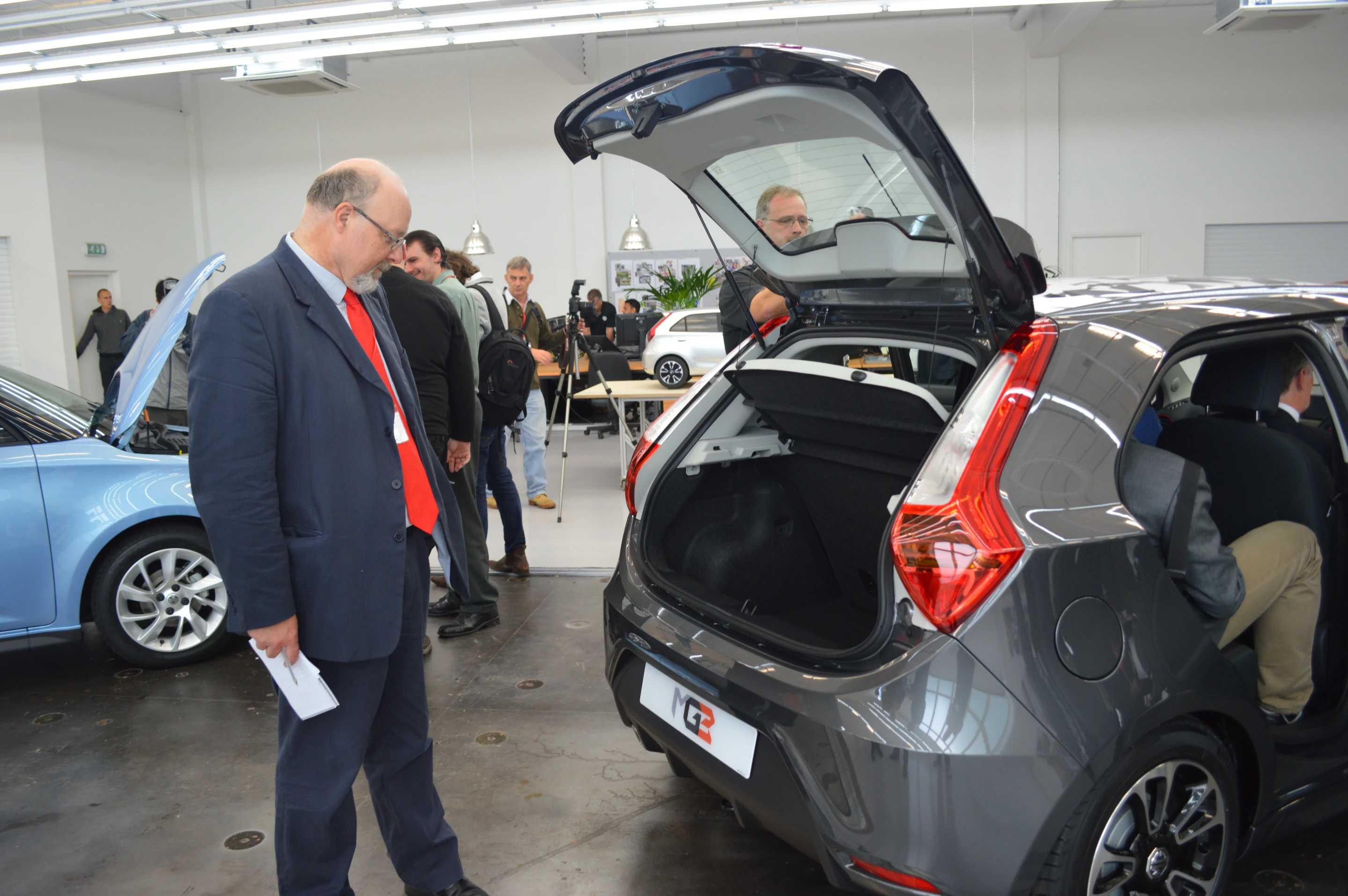 MG unveils its MG3 hatchback (Photo: Gizmag)