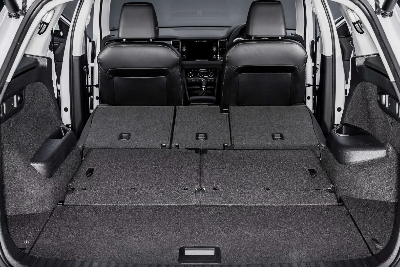 With the seats folded, there's more than 2,000 l of storage