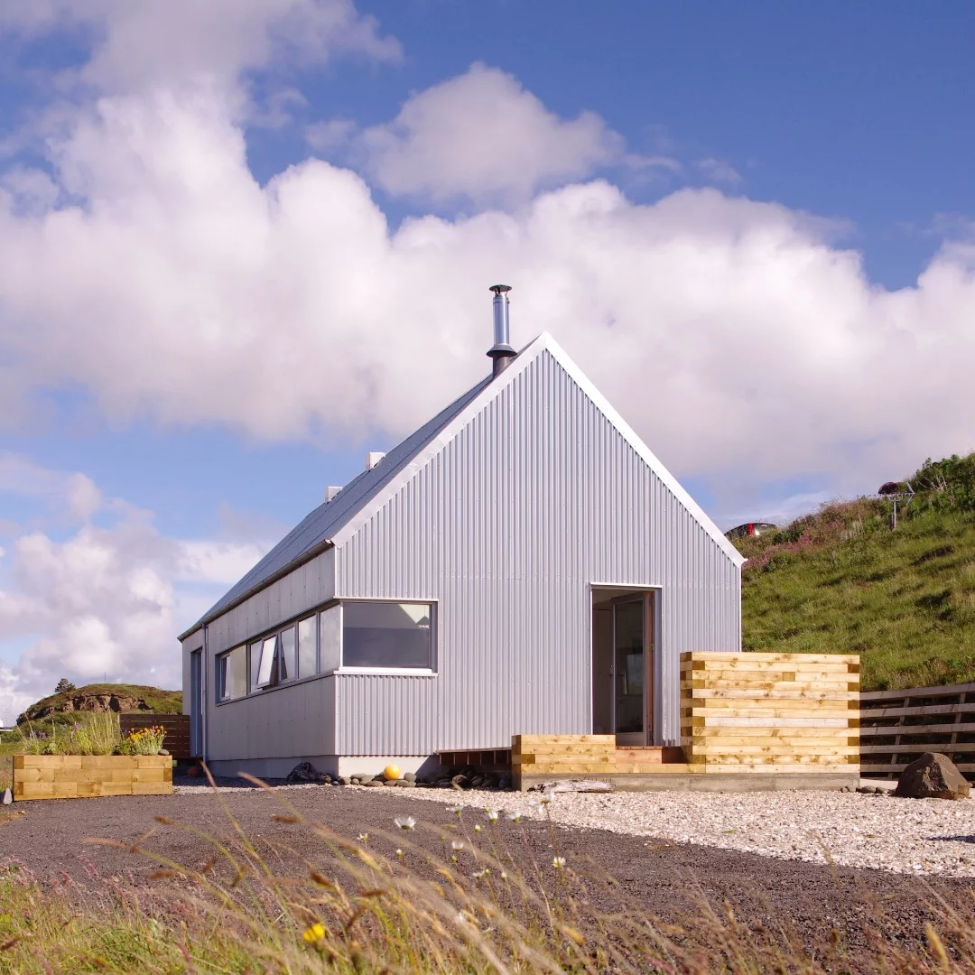 Rural Design's Tinhouse is meant to echo the many modest agricultural buildings that dot the Isle of Skye in western Scotland