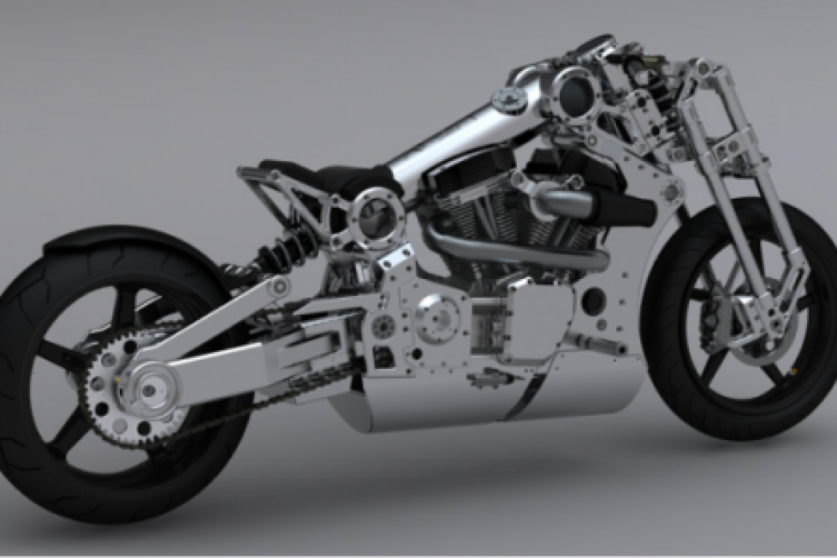 Confederate's allaluminium P120 Fighter Combat motorcycle