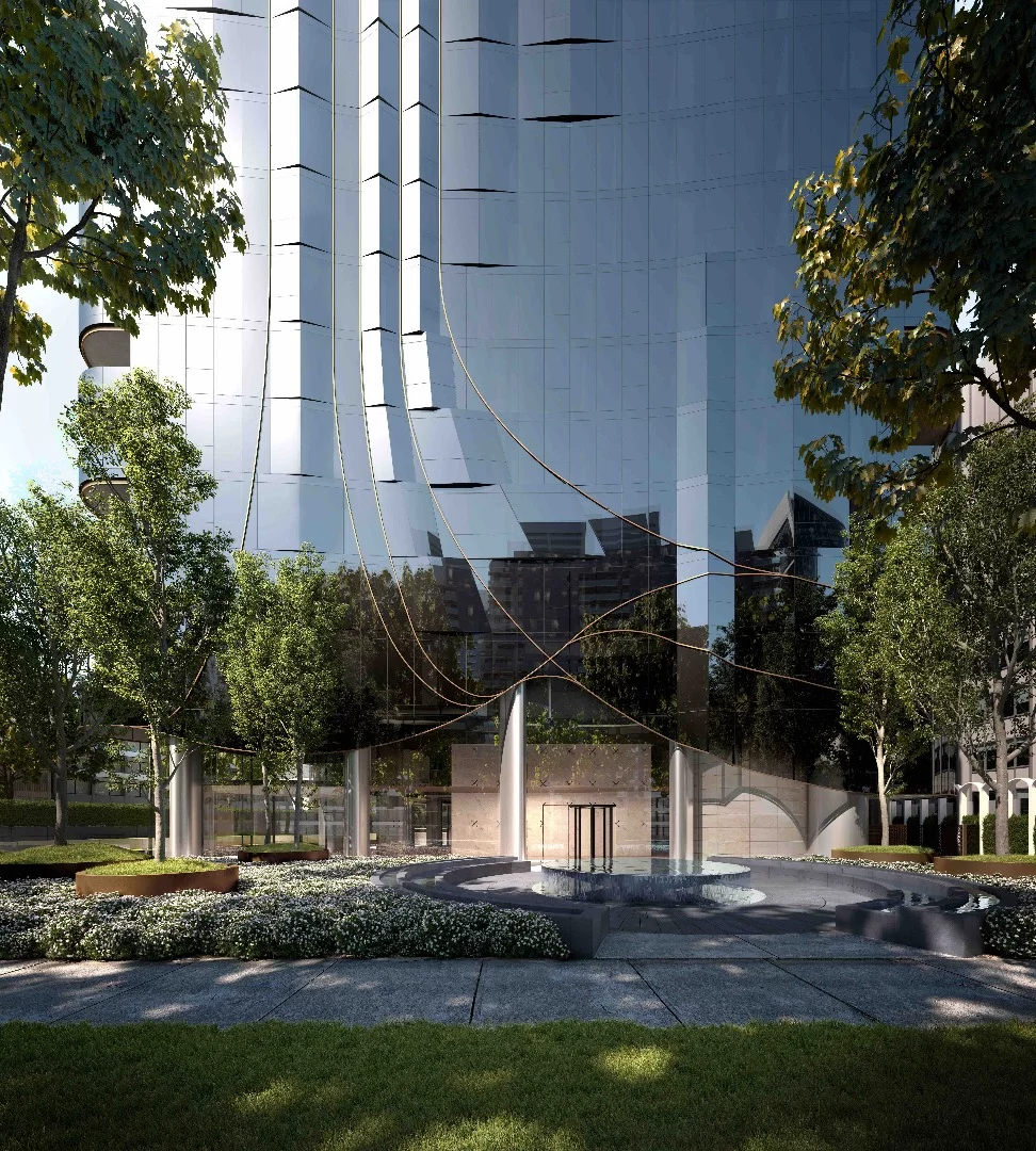 The Muse will rise to 14 floors and include 45 residential units