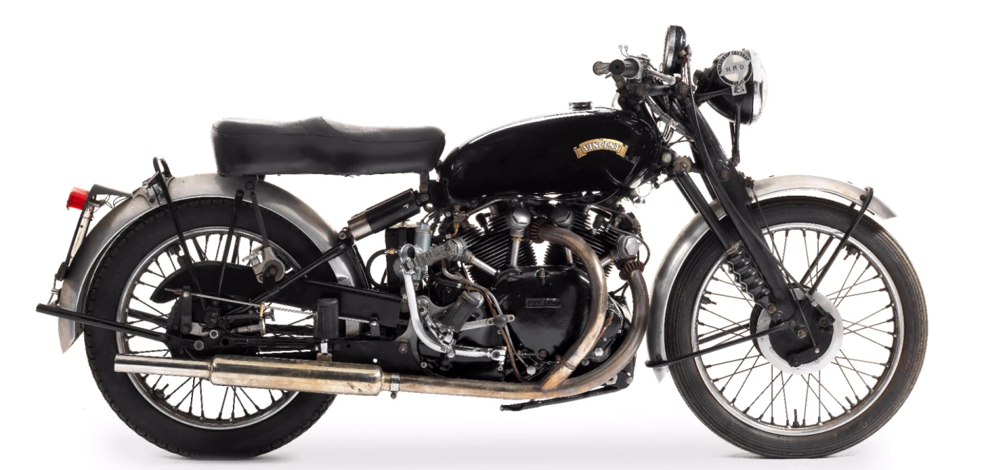 1950 Vincent 998cc Series-C Black Shadow Price: £70,940 ($94,250)Auction Description