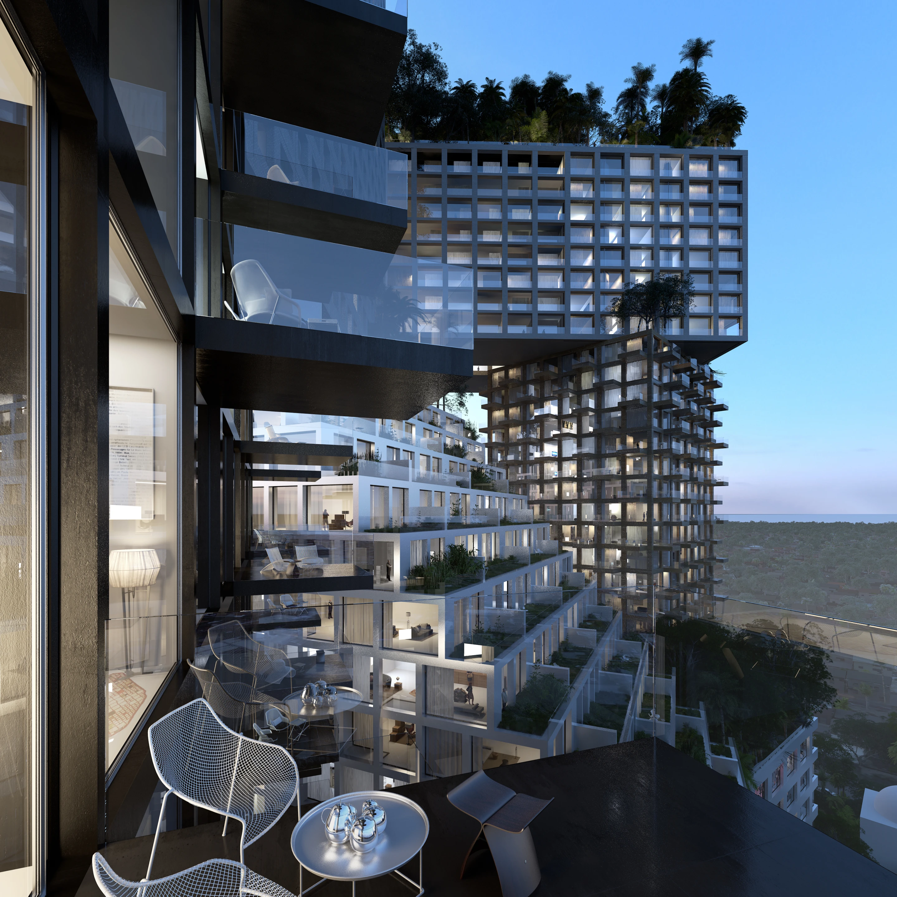 MVRDV reports a "variety" of housing types including lofts, townhouses and terraced housing (Image: MVRDV)