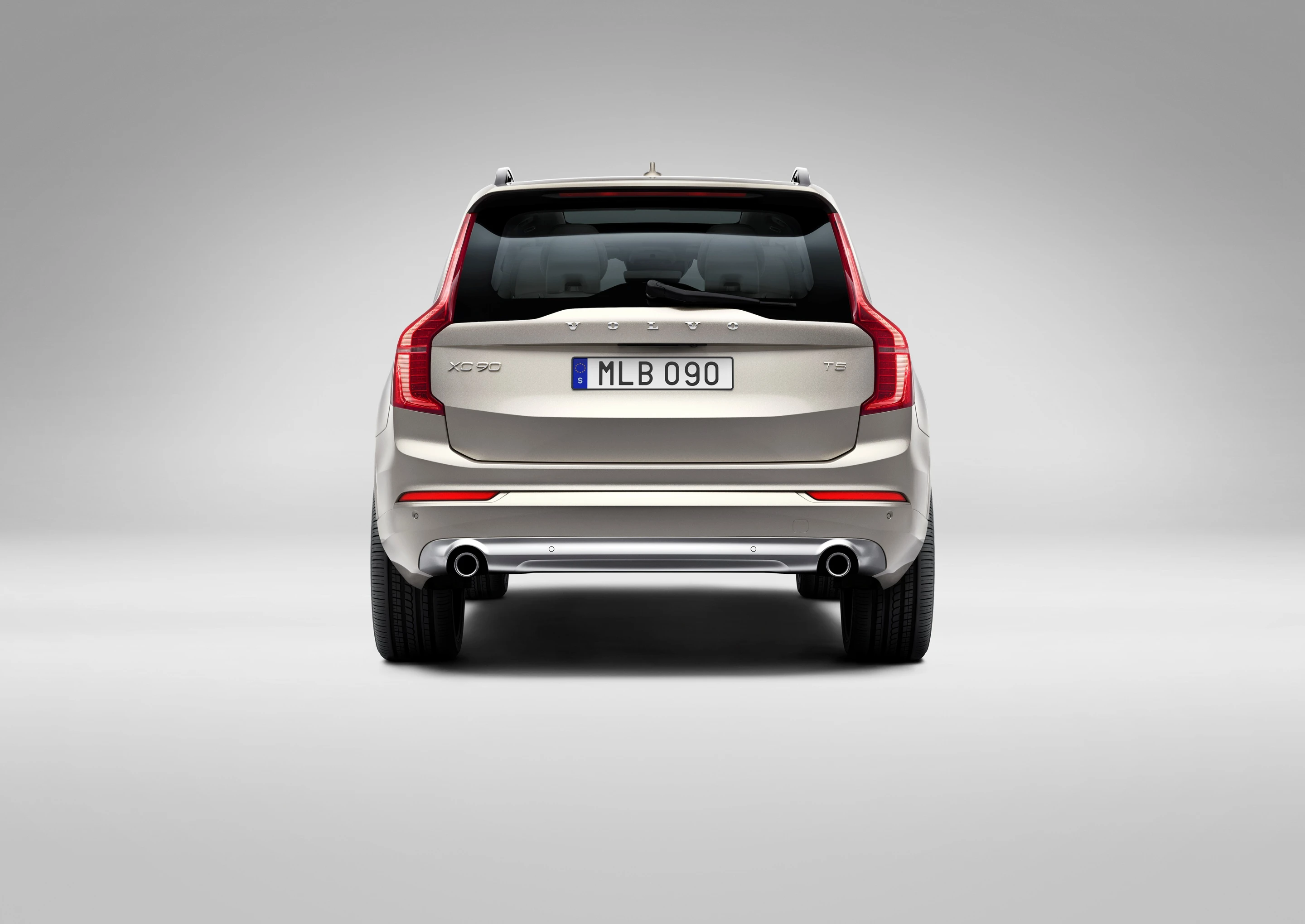 Volvo describes the XC90's taillights as "tattoo-like"
