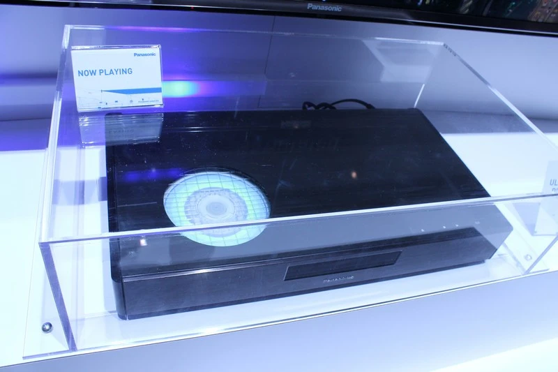 Panasonic's prototype 4K Blu-Ray player sent the message that 4K is here to stay (Photo: Eric Mack/Gizmag.com)