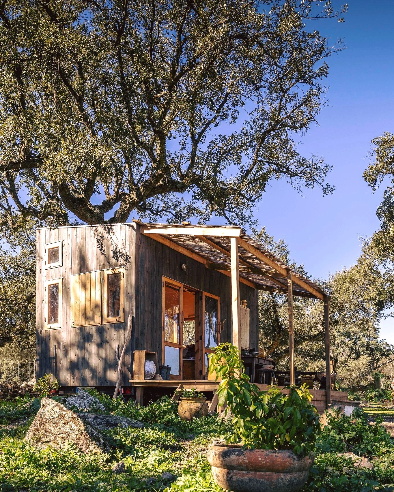 The Brava is situated on a Portuguese farm and measures just 12 sq m (almost 130 sq ft)