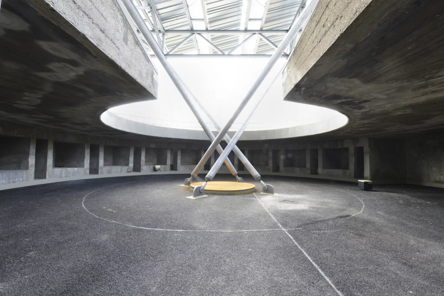 The Hamburg-based "Energy Bunker" now contains a green power plant that has already begun producing energy (Photo: IBA Hamburg GmbH / Bernadette Grimmenstein)