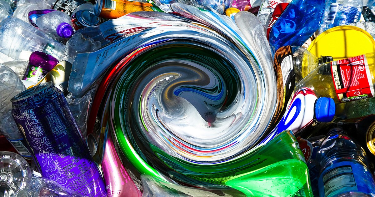 Cheap catalyst cracks the code for recycling unsorted plastic waste