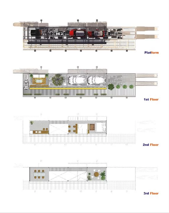 The OdMEx house concept interior layout
