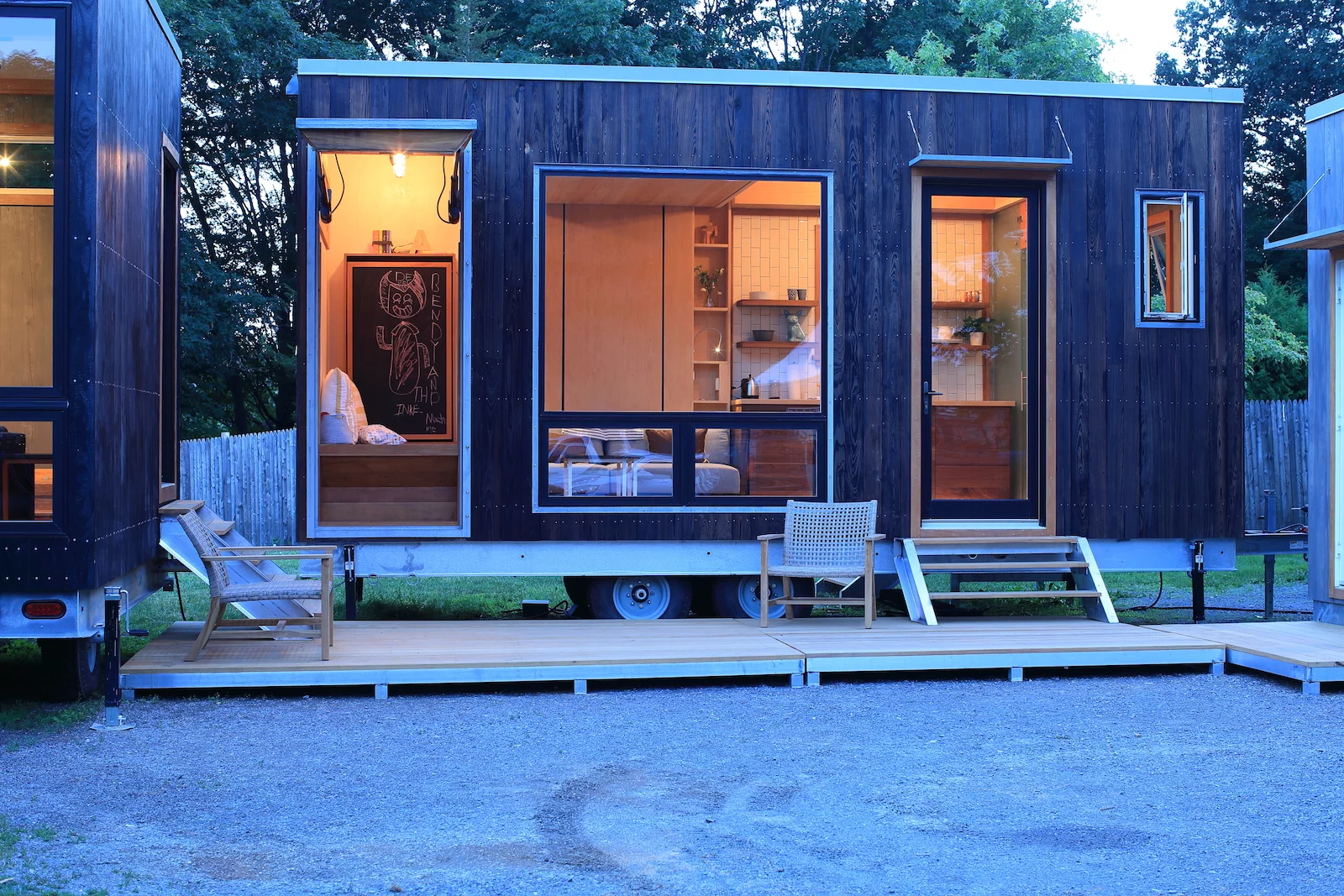 The Sturgis has a CLT (cross-laminated timber) structure