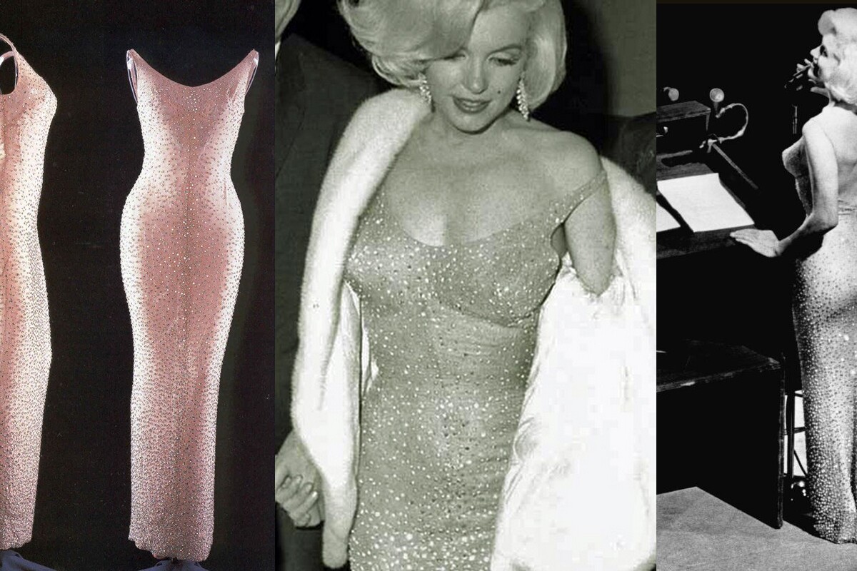 Marilyn Monroe Replica Dress Happy Birthday President Ubicaciondepersonascdmxgobmx 7664