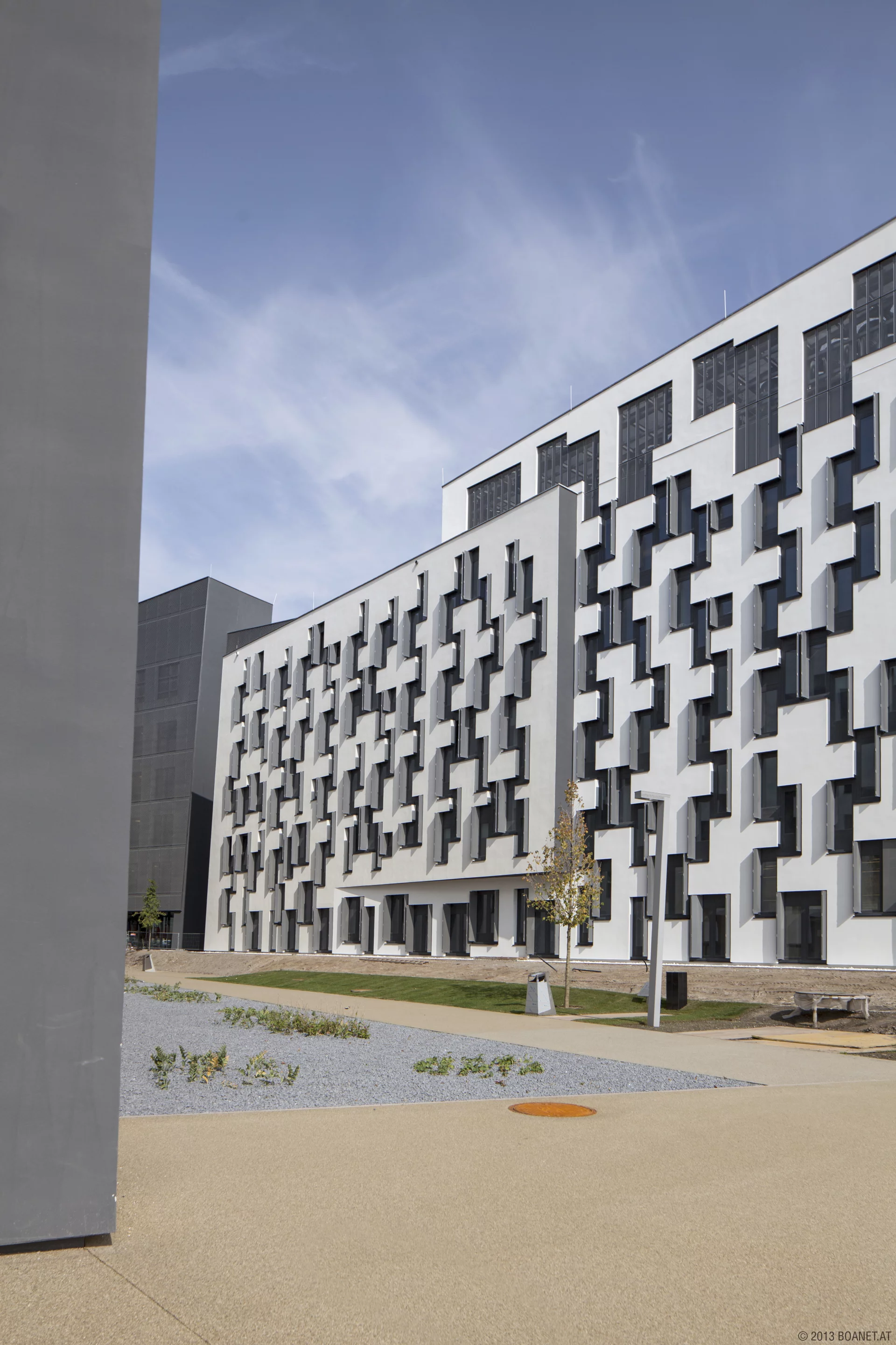 The Departmental building by Estudio Carme Pinós (Image: Campus WU/boanet)