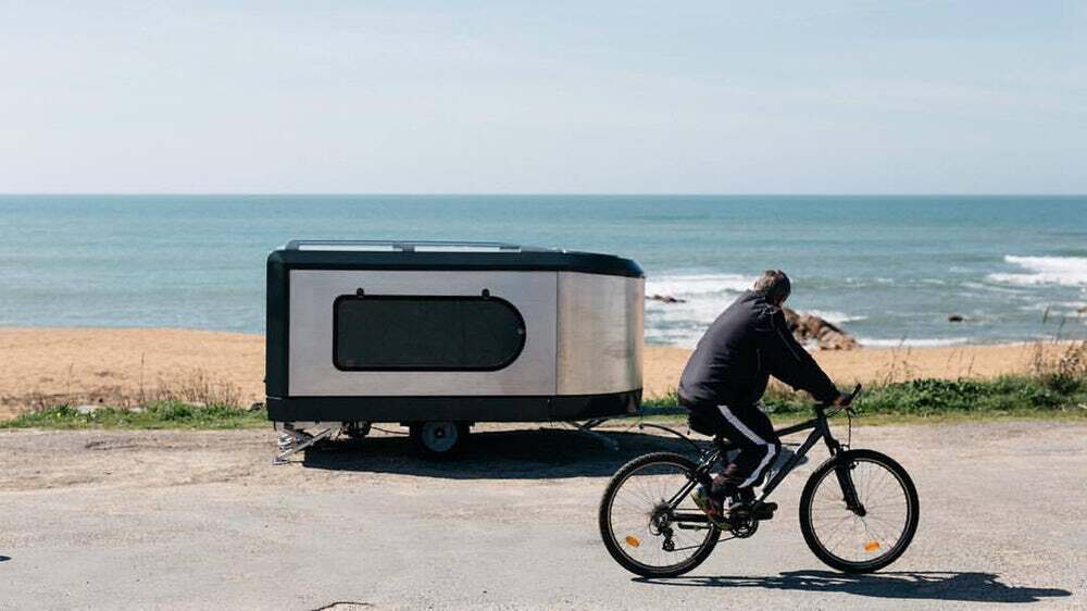 The Tipoon trailer in tow mode