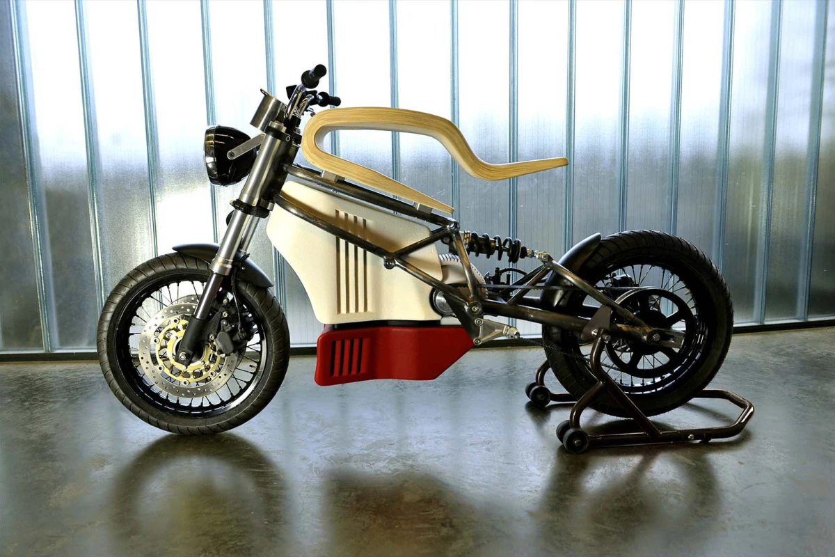 Martin Hulin's e-Raw electric motorcycle: electric motorcycle design can be worlds away from traditional petrol bike ideas