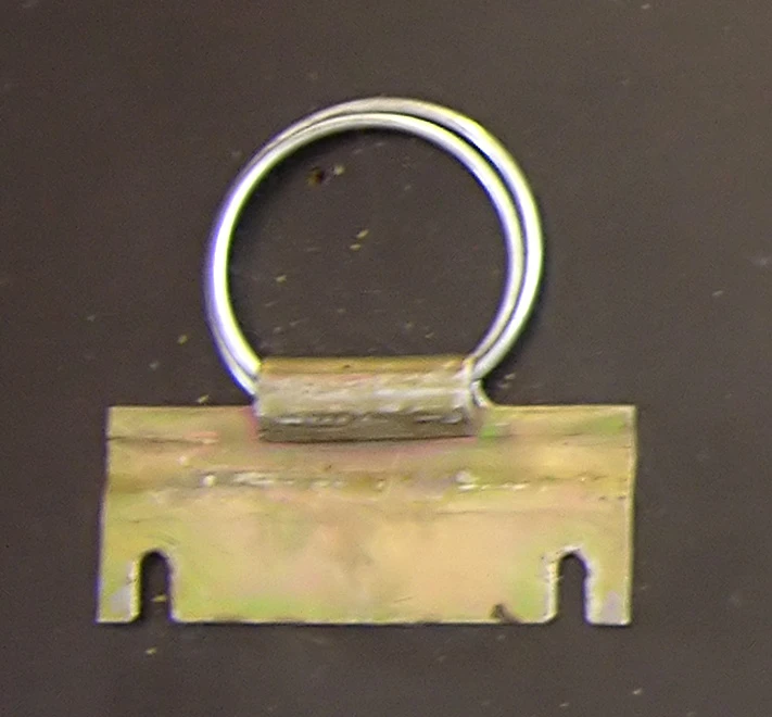This arming key now at the US National Air and Space Museum used to protect the batteries is the only remaining part of Sputnik 1