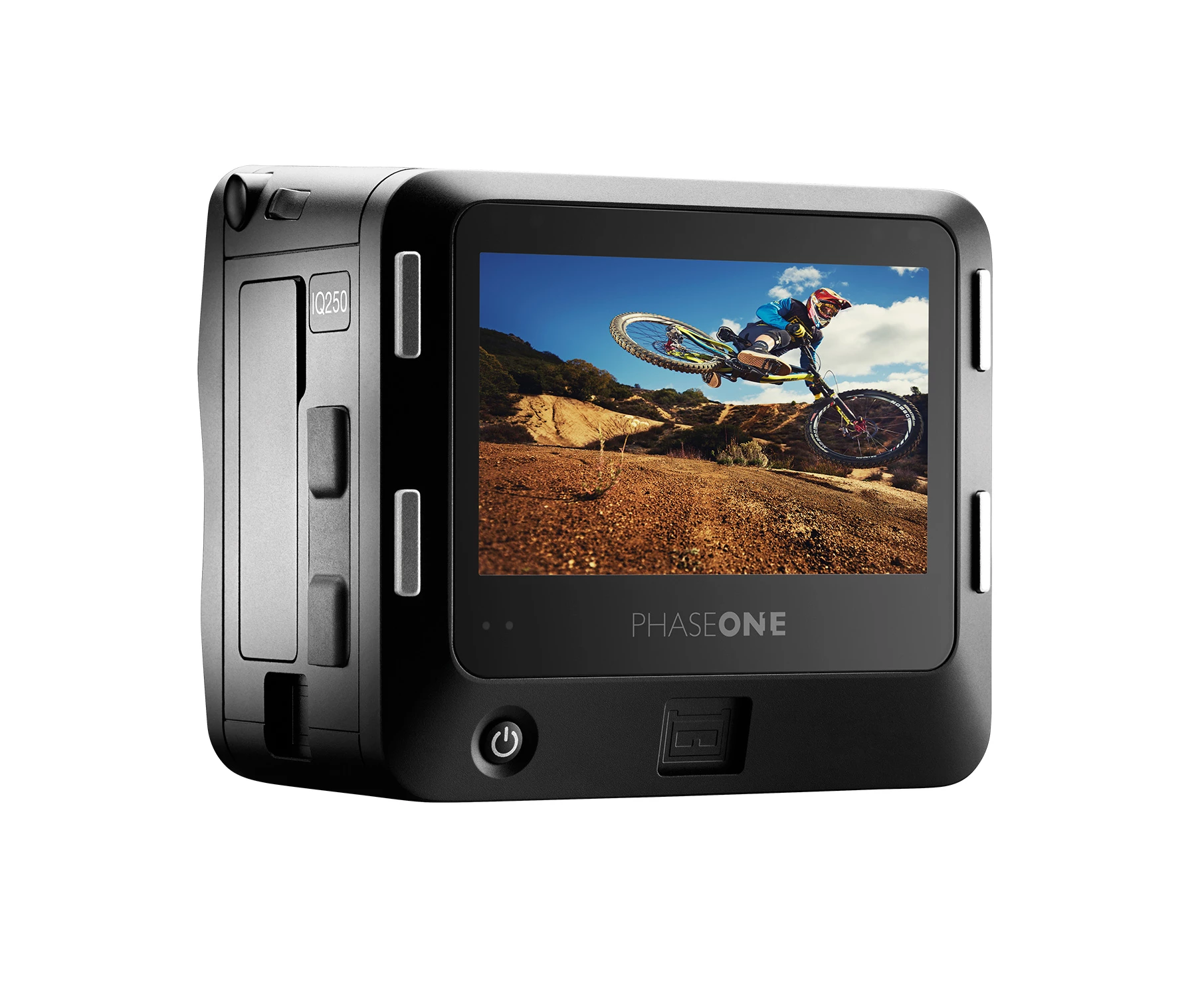 The Phase One IQ250 features a 50 megapixel CMOS sensor which measures 44 x 33 mm