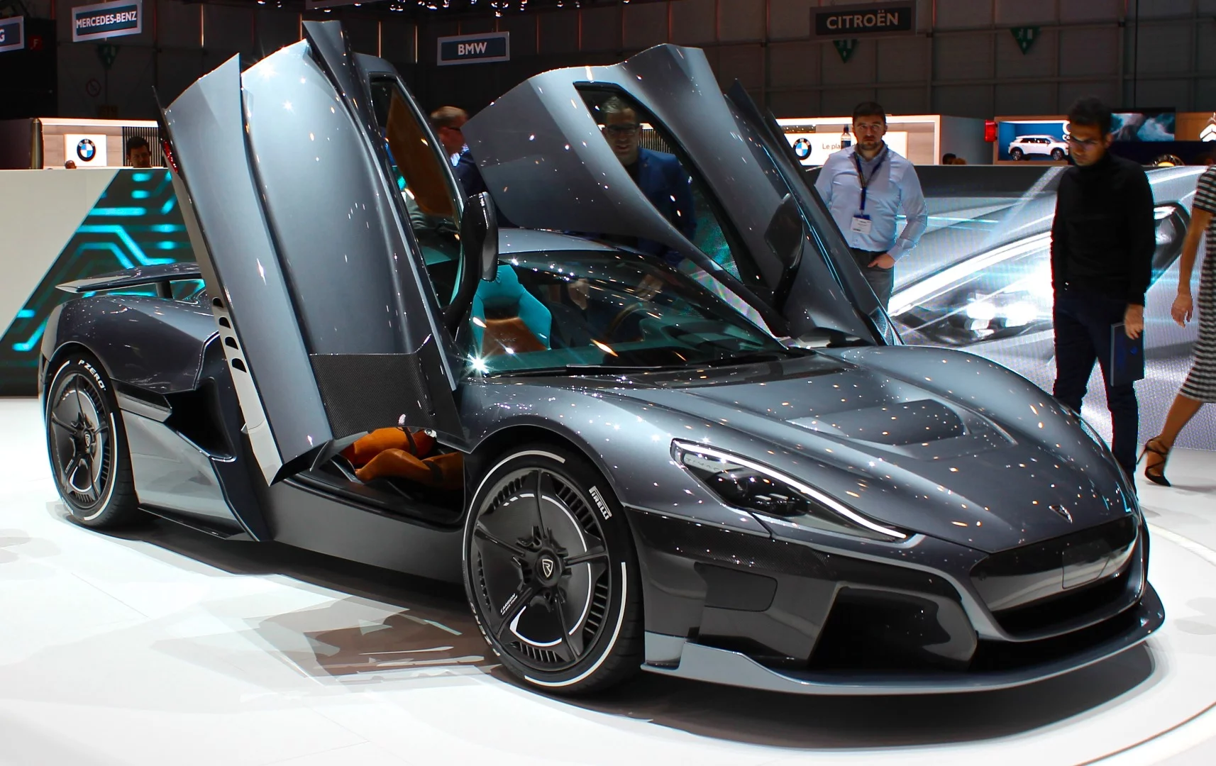 Rimac C_Two makes its world premiere at the Geneva Motor Show