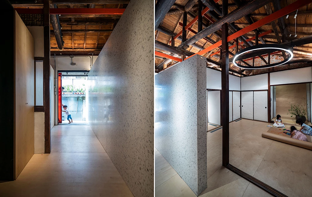 The interior of JCA Living Lab has been extended to offer additional living space
