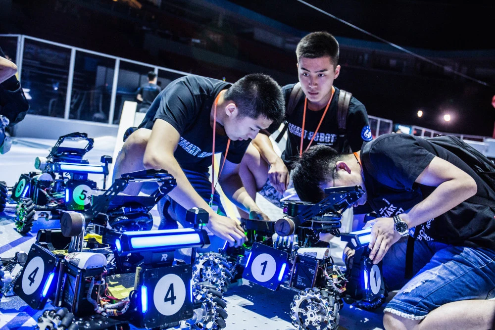 RoboMaster says that teams of aspiring engineers from all over the world took part in this year's competition