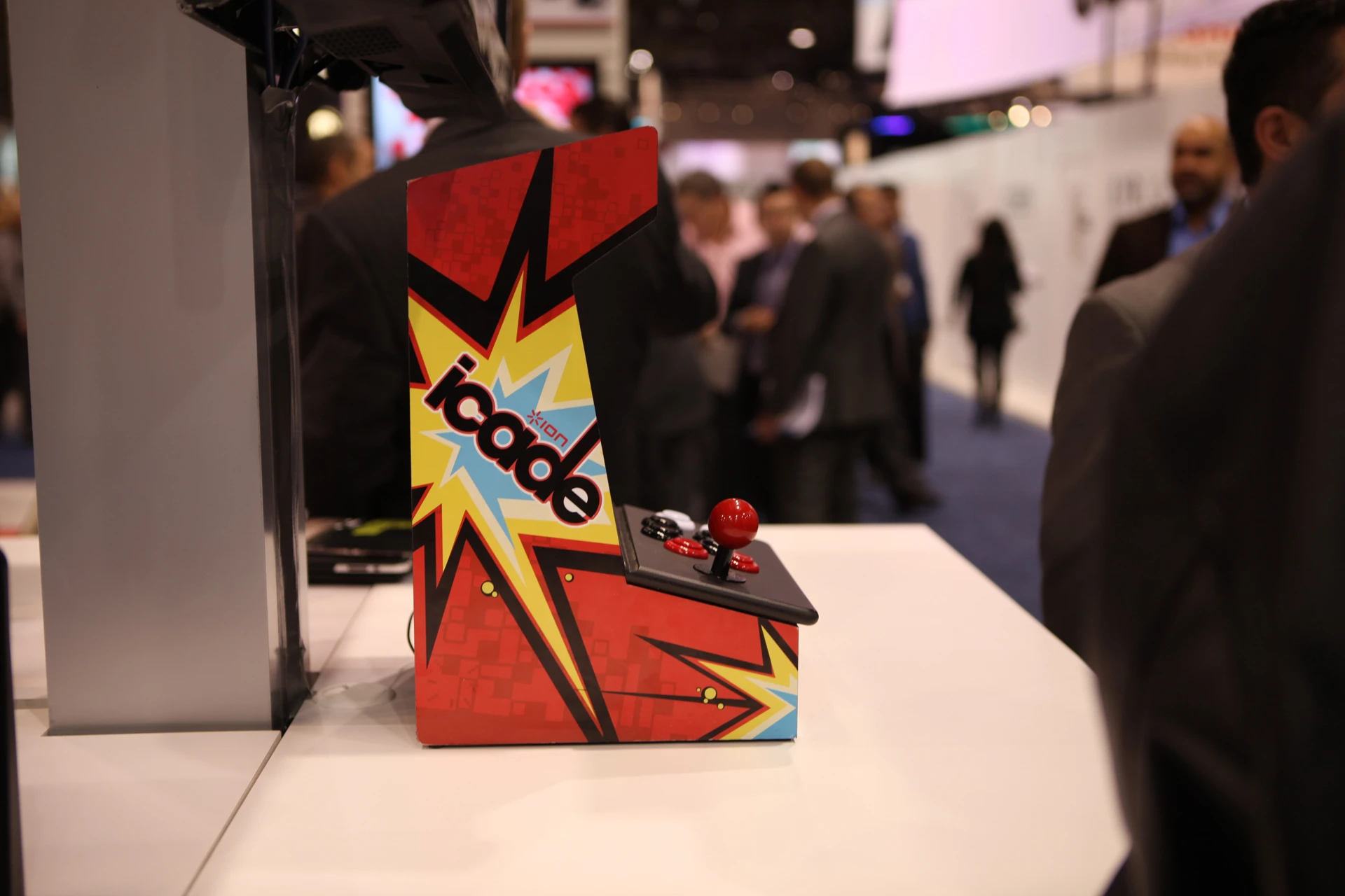 The iCADE mini arcade cabinet for iPad