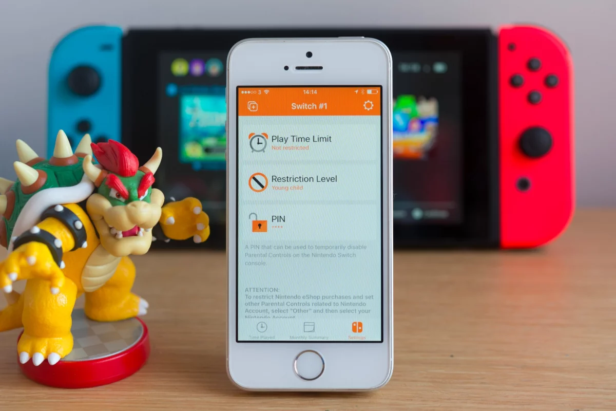 There are a number of parental controls on the Nintendo Switch