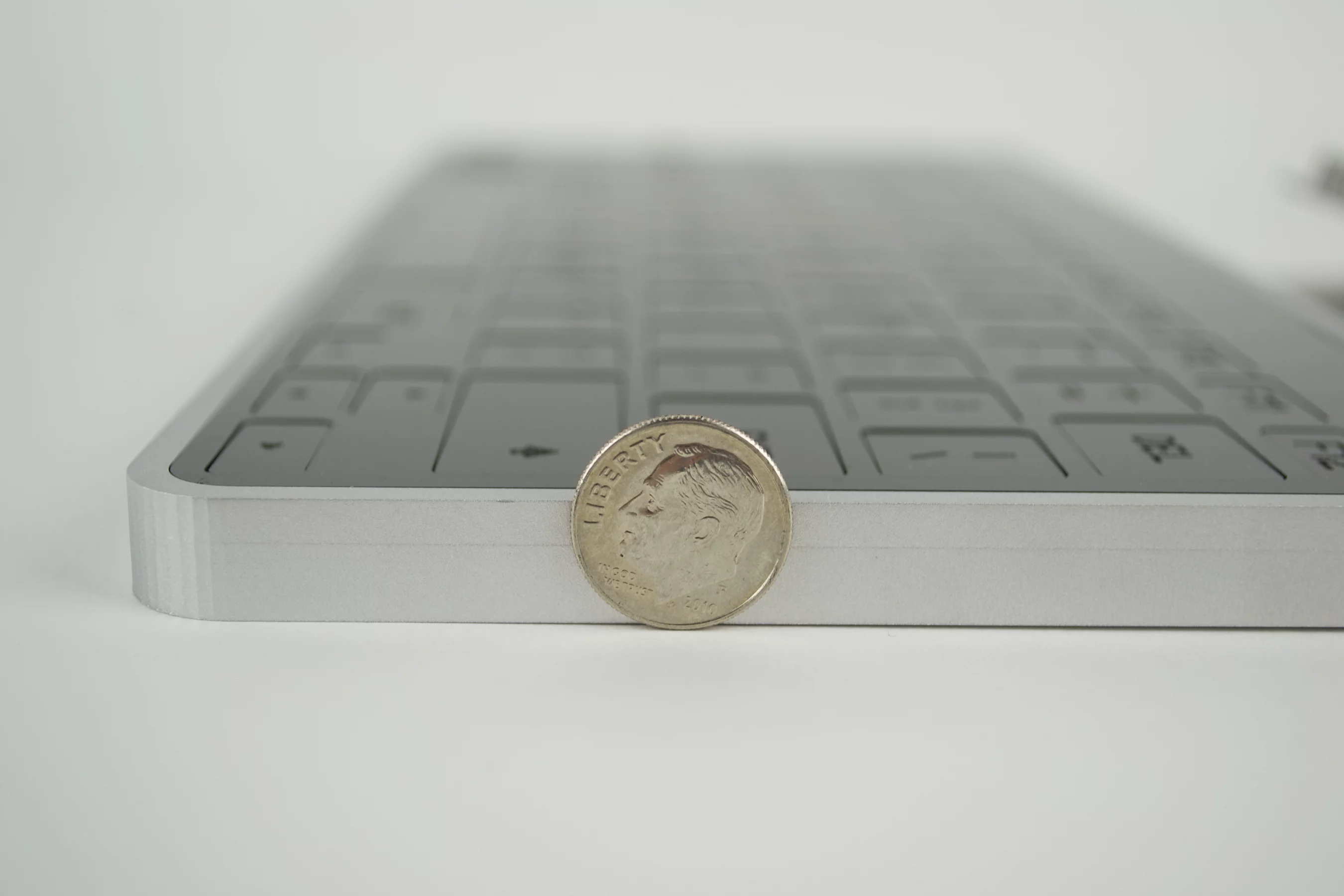 Now only 0.38-inch thick - the Levitatr Bluetooth keyboard