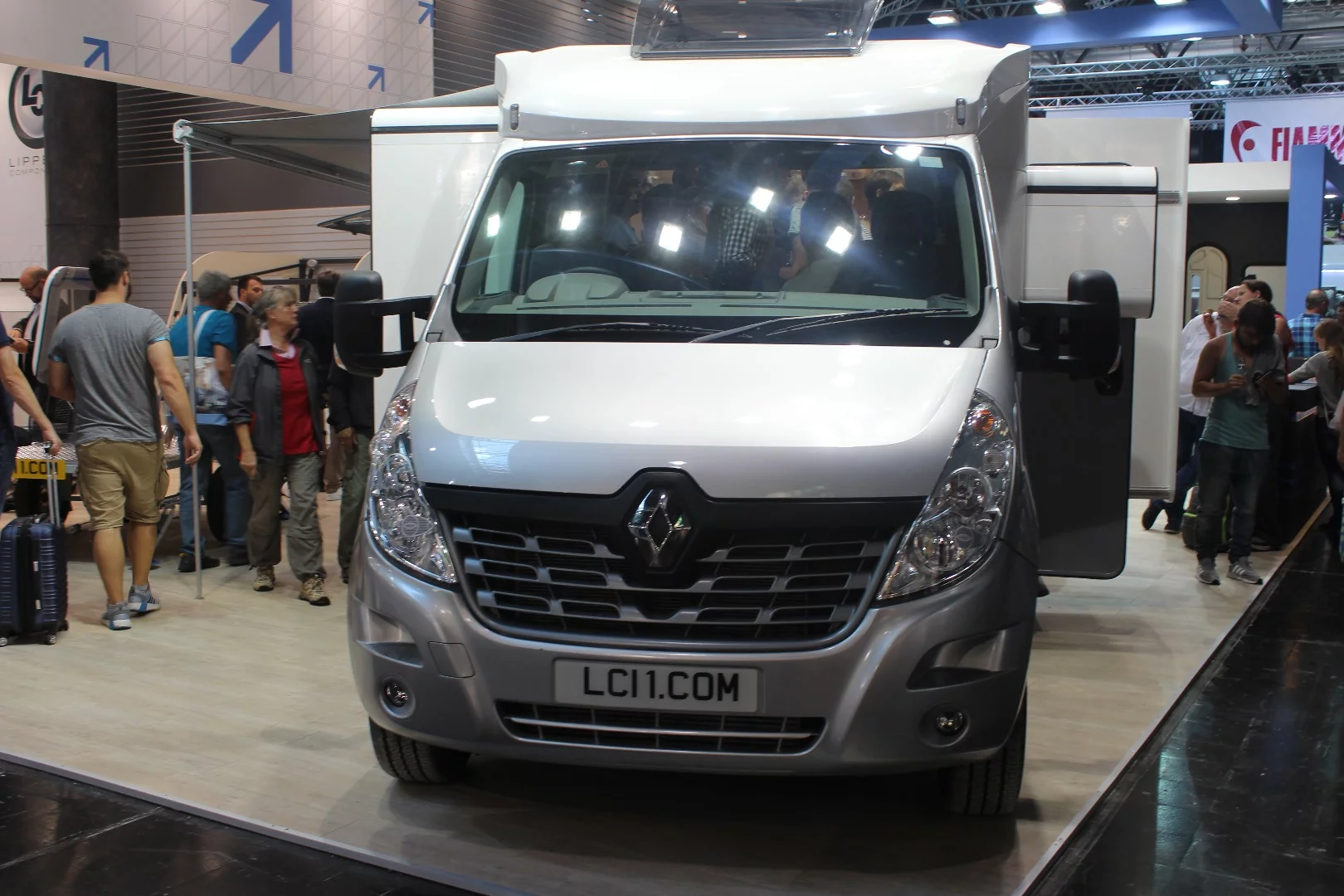 Lippert concept motorhome on show at the 2018 Düsseldorf Caravan Salon