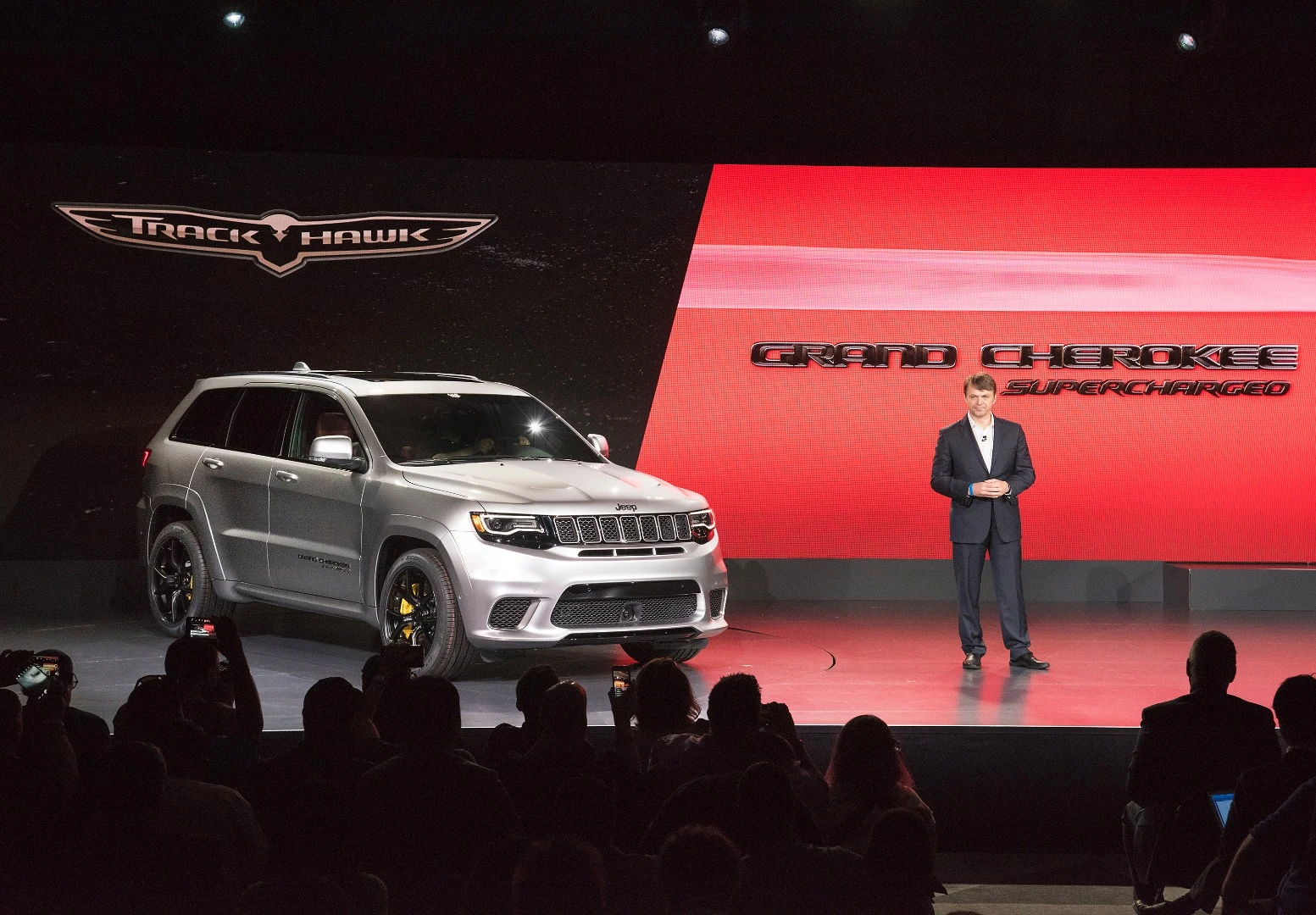 Jeep revealed the Grand Cherokee Trackhawk at the New York Auto Show back in April