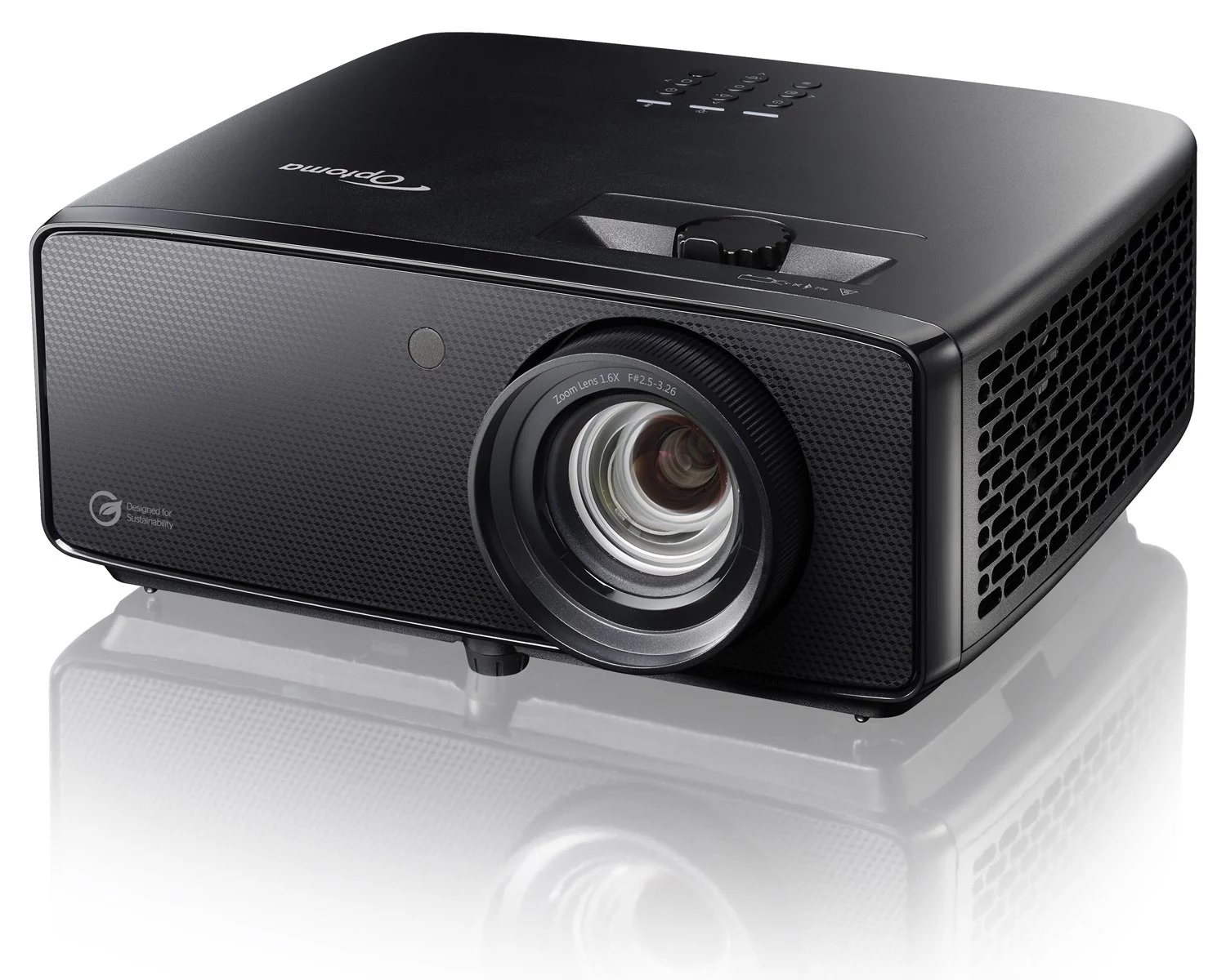 The UHZ58LV measures 274 x 219 x 108 mm, and supports 360-degree projection flexibility