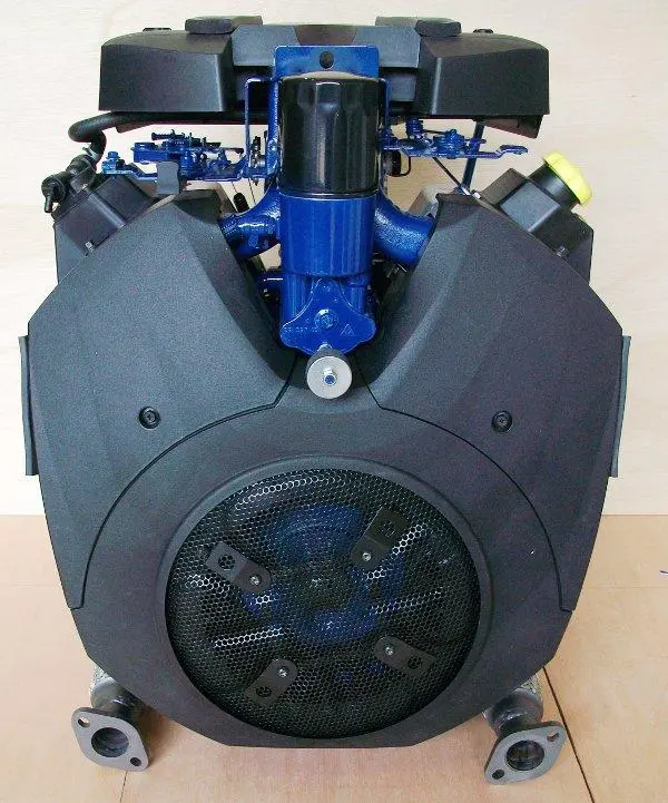 The AirRider hovercraft's CH1000 Kohler Command Pro V-twin 4-stroke petrol engine