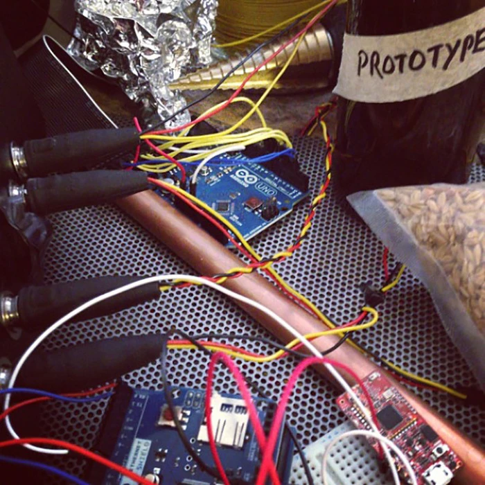 Prototype of Brewbot's electronics