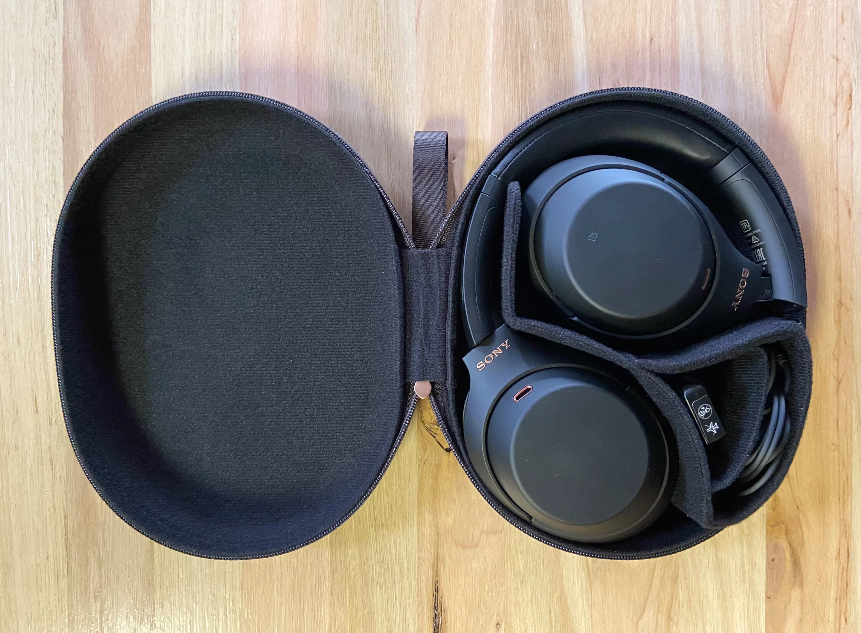 The compact, semi-rigid case will deal with most bumps and scrapes