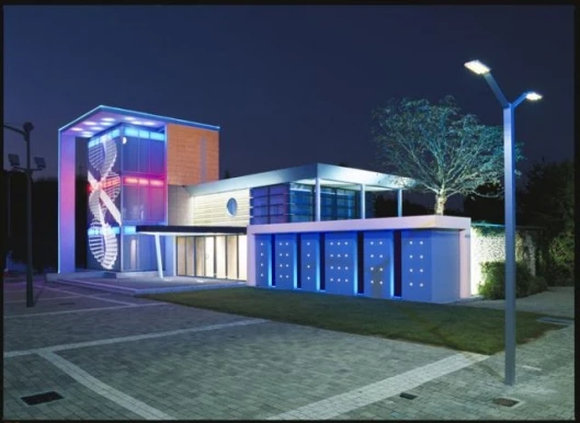 LEDs are small, and robust, energy-efficient, offer vivid, saturated colors without the use of filters, can be dimmed without losing their color and can operate in temperatures 40 below.