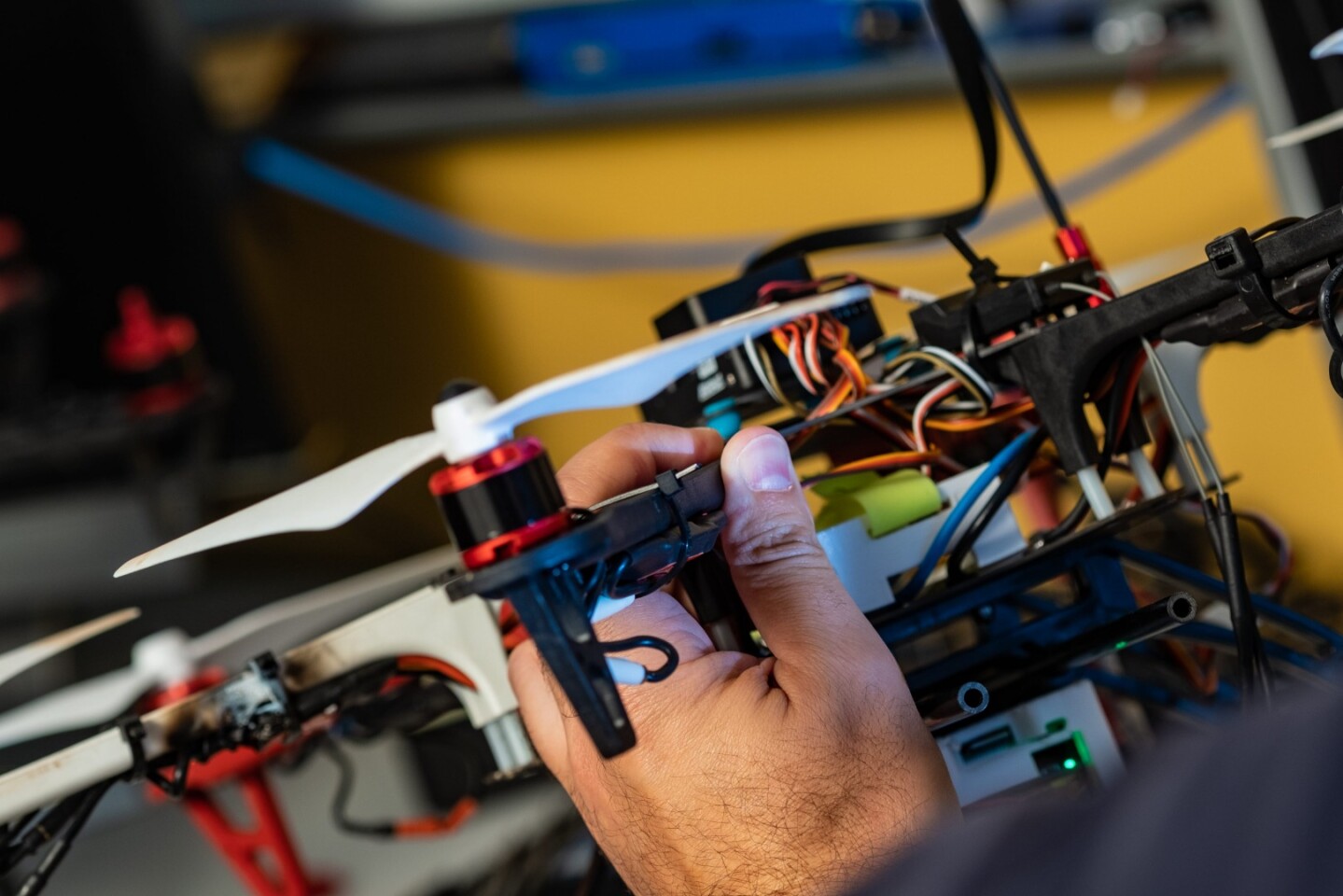 The plan is to put fleets of ASTRO drones into the air to form a network of gas-sniffing machines that use an onboard suite of sensors and transmitters to communicate with one another