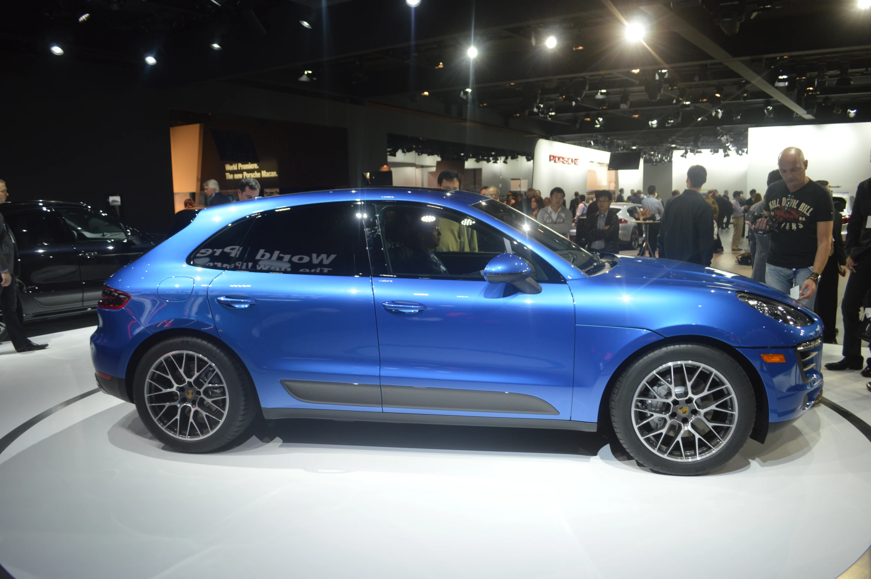 Macan S at its world premiere