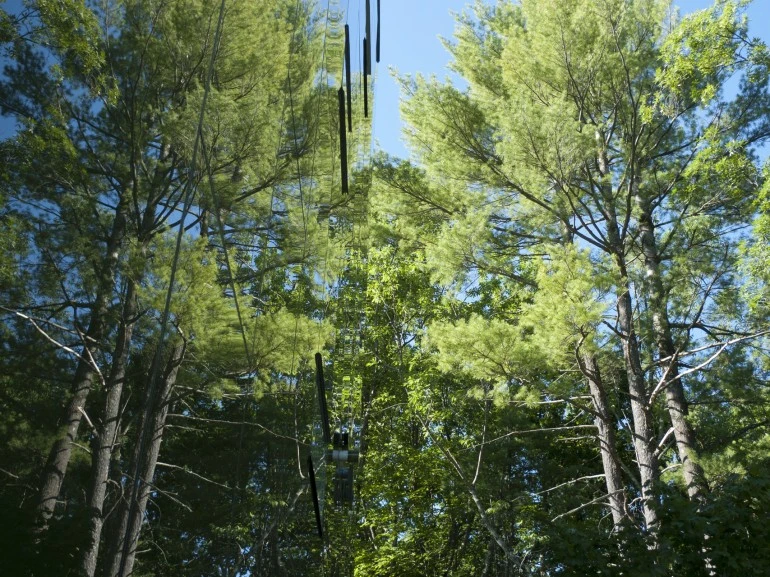 Upstate New York-based Tower House was designed by local architectural studio GLUCK+ (Photo: Paul Warchol)