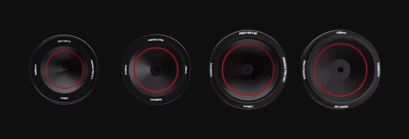 The Pinhole Pro S series joins the original Pinhole Pro lens