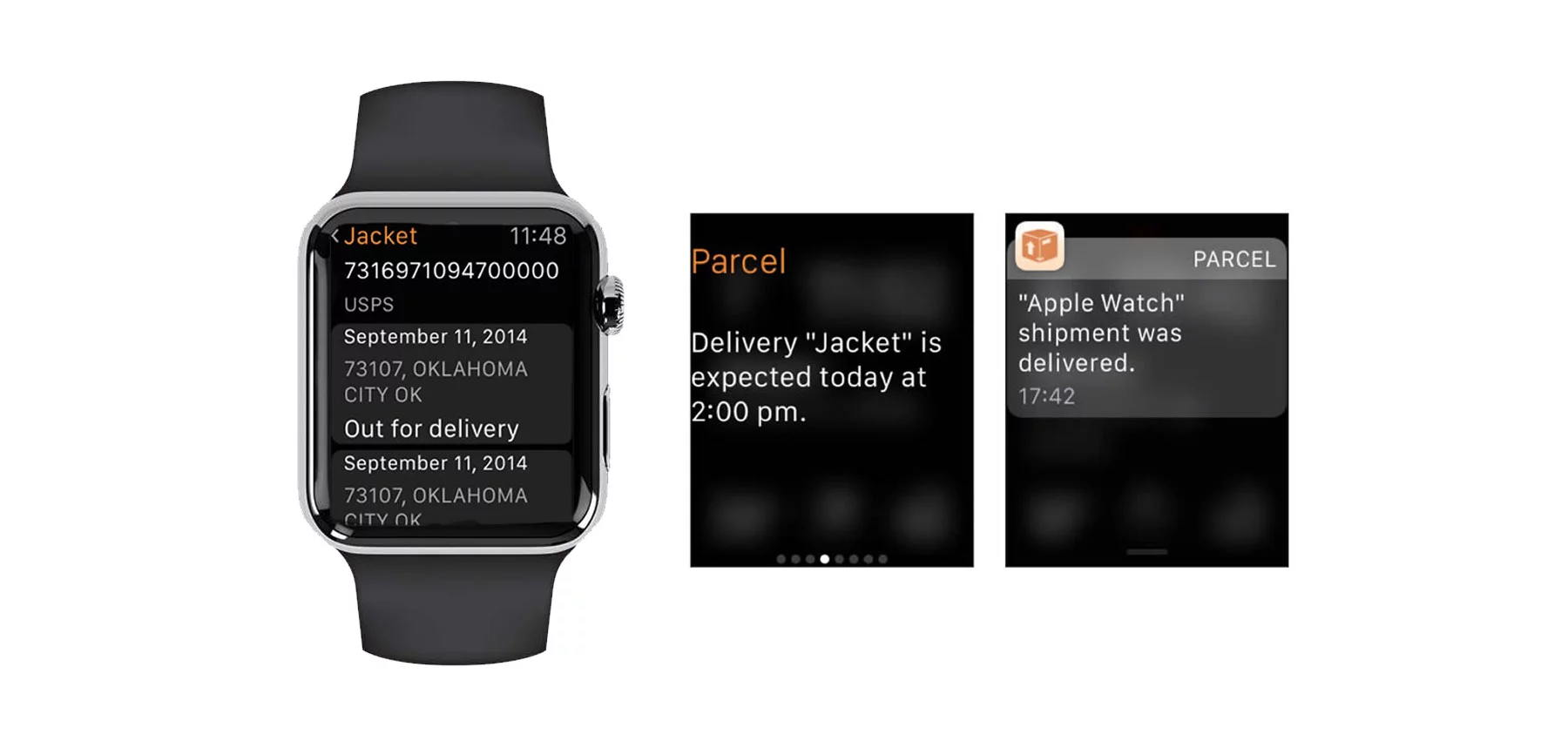The Parcel app helps ensure you'll never miss an anticipated delivery again