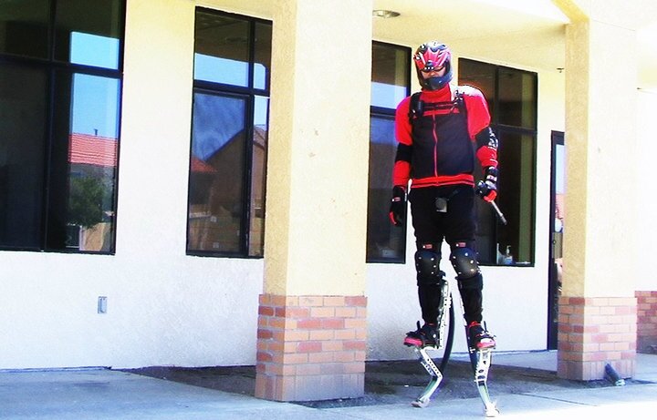 Monterey, California's Mega-Rad, and his kangaroo-leg-like powerbocks