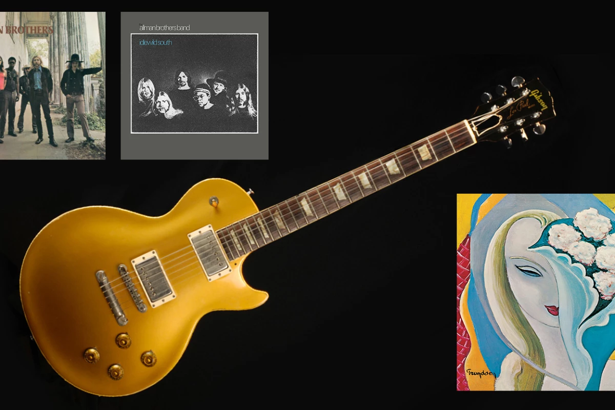 The Goldtop 1957 Gibson Les Paul guitar which Duane Allman used to record "Layla" alongside Eric Clapton sold for $1,250,000 in August 2019 at gottahaverockandroll
