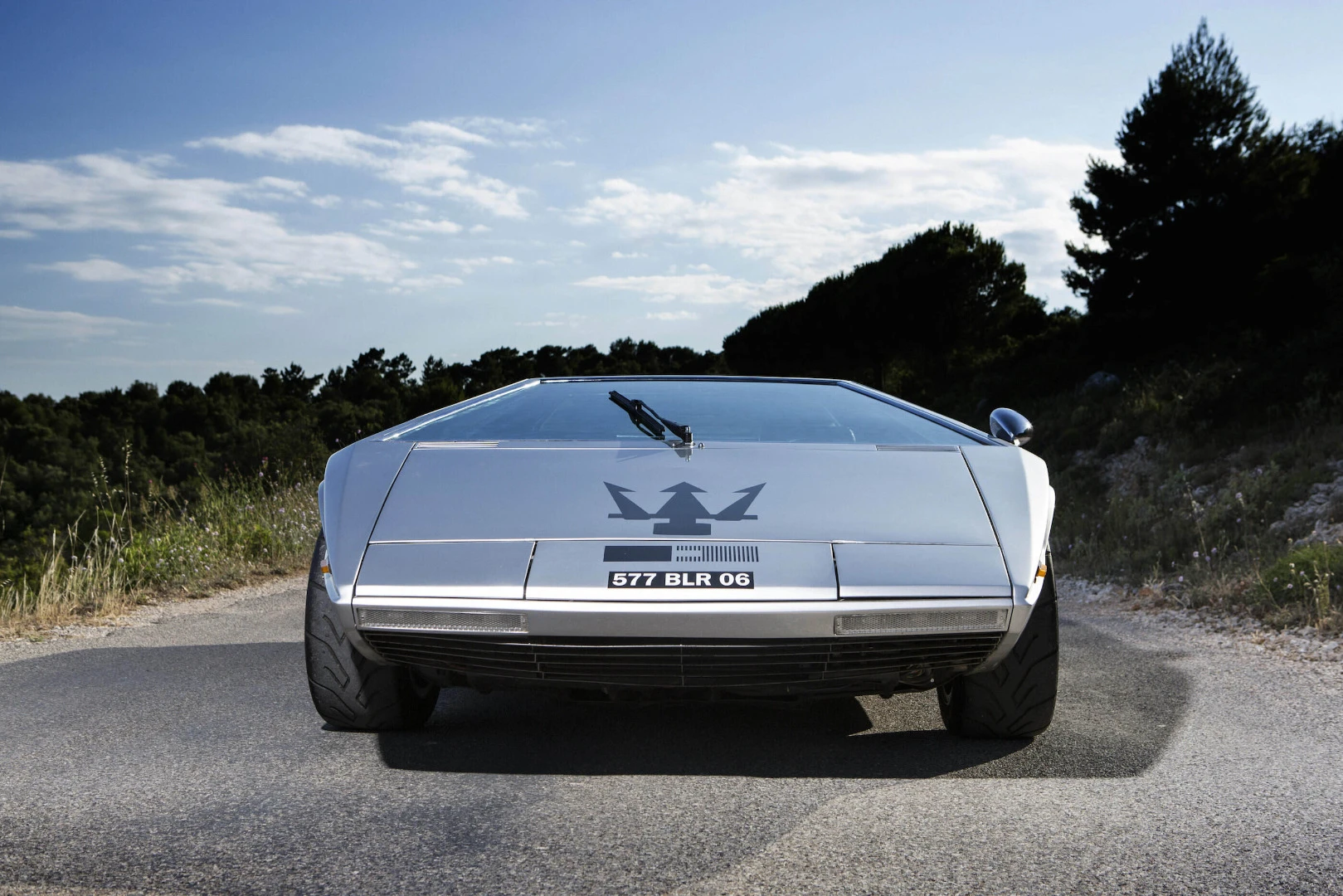 Designed by Giorgetto Giugiaro, the Boomerang is a super-low, way-out vehicle that would look perfectly at home in any science fiction film