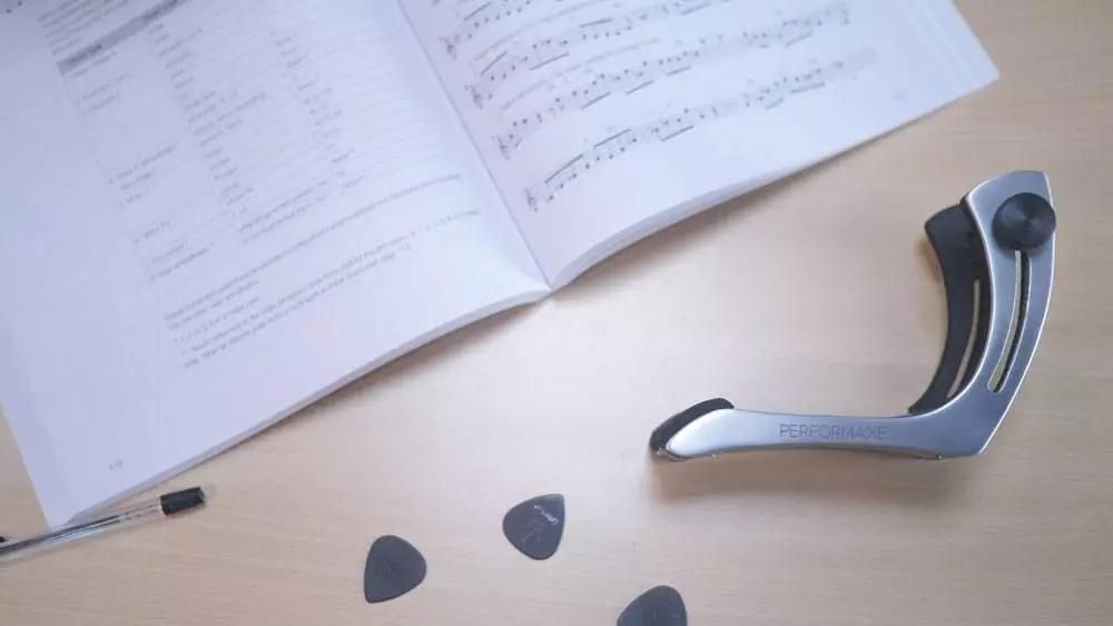 Another studio essential? The Performaxe has been designed to reduce playing fatigue and put a stop to hunching