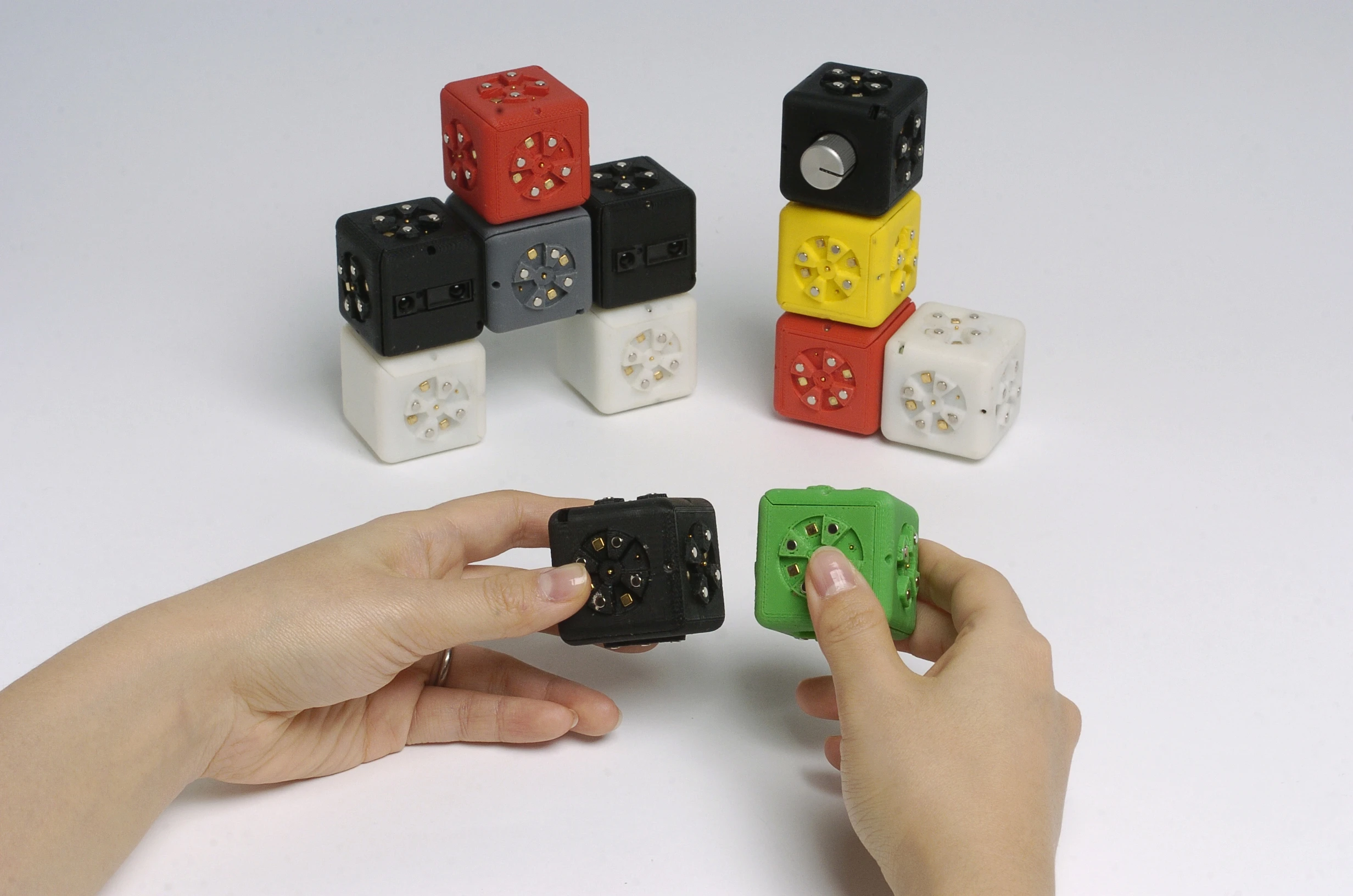 Kids can use the blocks to learn about robotics, complete tasks or just have fun