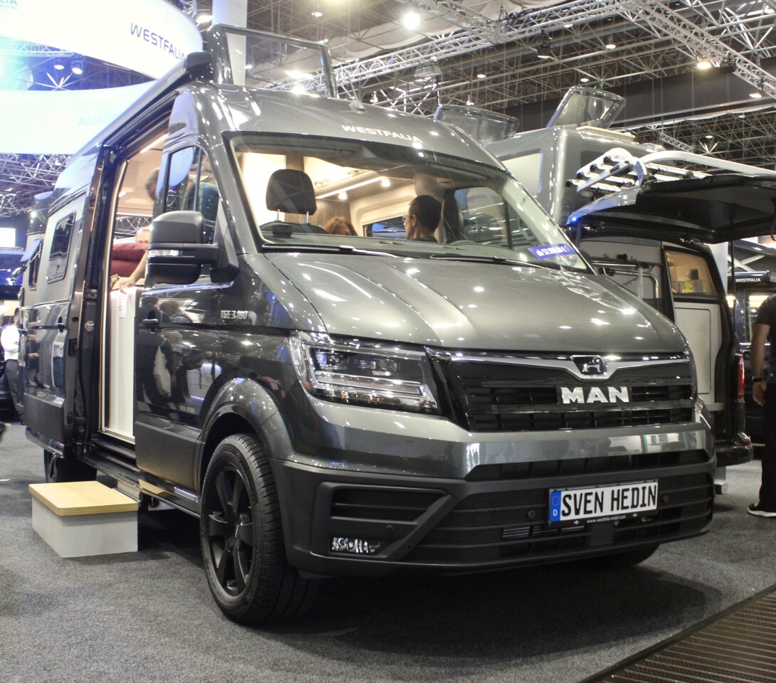 The TGE-based Sven Hedin was one of the new vans Westfalia showed at the Caravan Salon earlier this month