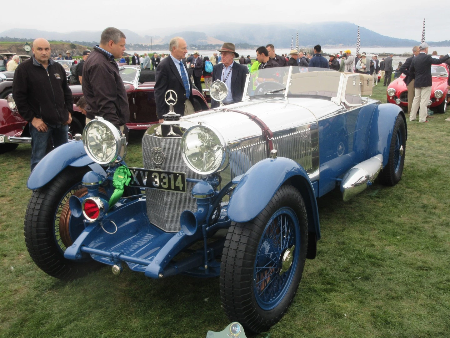 The 1929 Mercedes-Benz S Barker Tourer which won the best of show at Pebble Beach in 2017