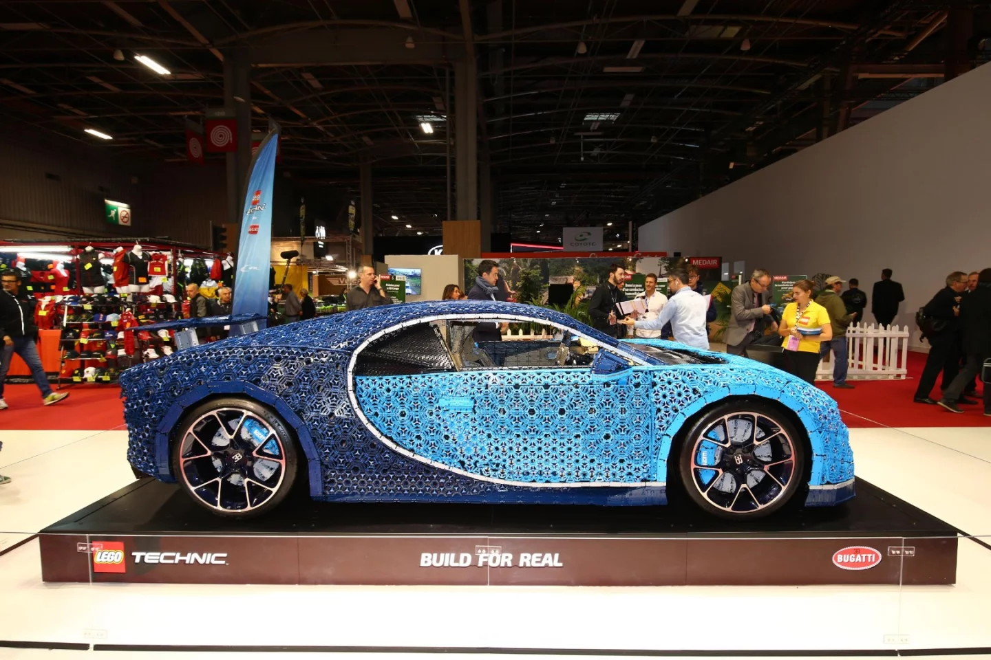 One of the coolest Lego builds you're likely to see, this Bugatti Chiron can even drive, packing 5.3 hp from more than 2,300 Lego Technic motors