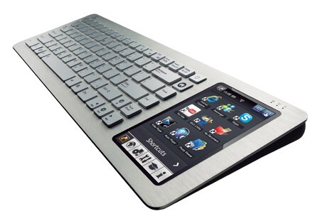 Five inch 800 x 480 multi-touch panel to control onscreen activity and more